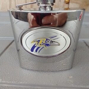 Stainless steel 6 oz. Hip flask. See pics for full